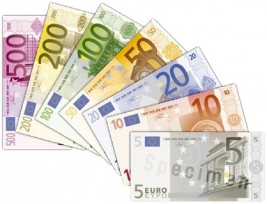 Cursul a închis uşor peste 4,46 lei/euro